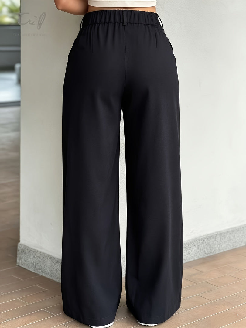 Women's Cargo Pants High Waist Wide Leg Relaxed Flowing Style