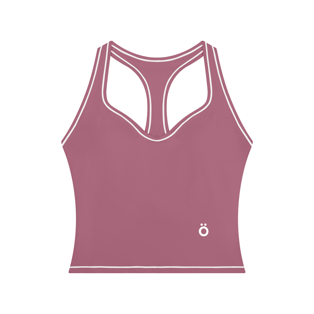 Hortensia Topstitching Yoga Tank Top