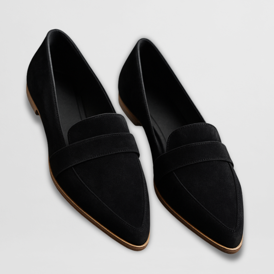 Women's Loafers Pointed Toe Slip On Flat Style