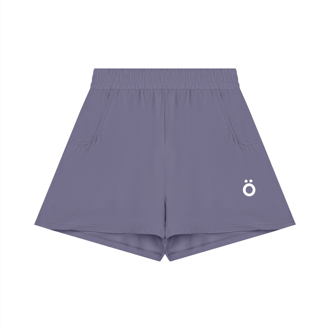 Secunda Ruched Yoga Shorts - Dark Colors