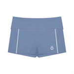 Load image into Gallery viewer, Marcella High Waist Biker Shorts - In Blue
