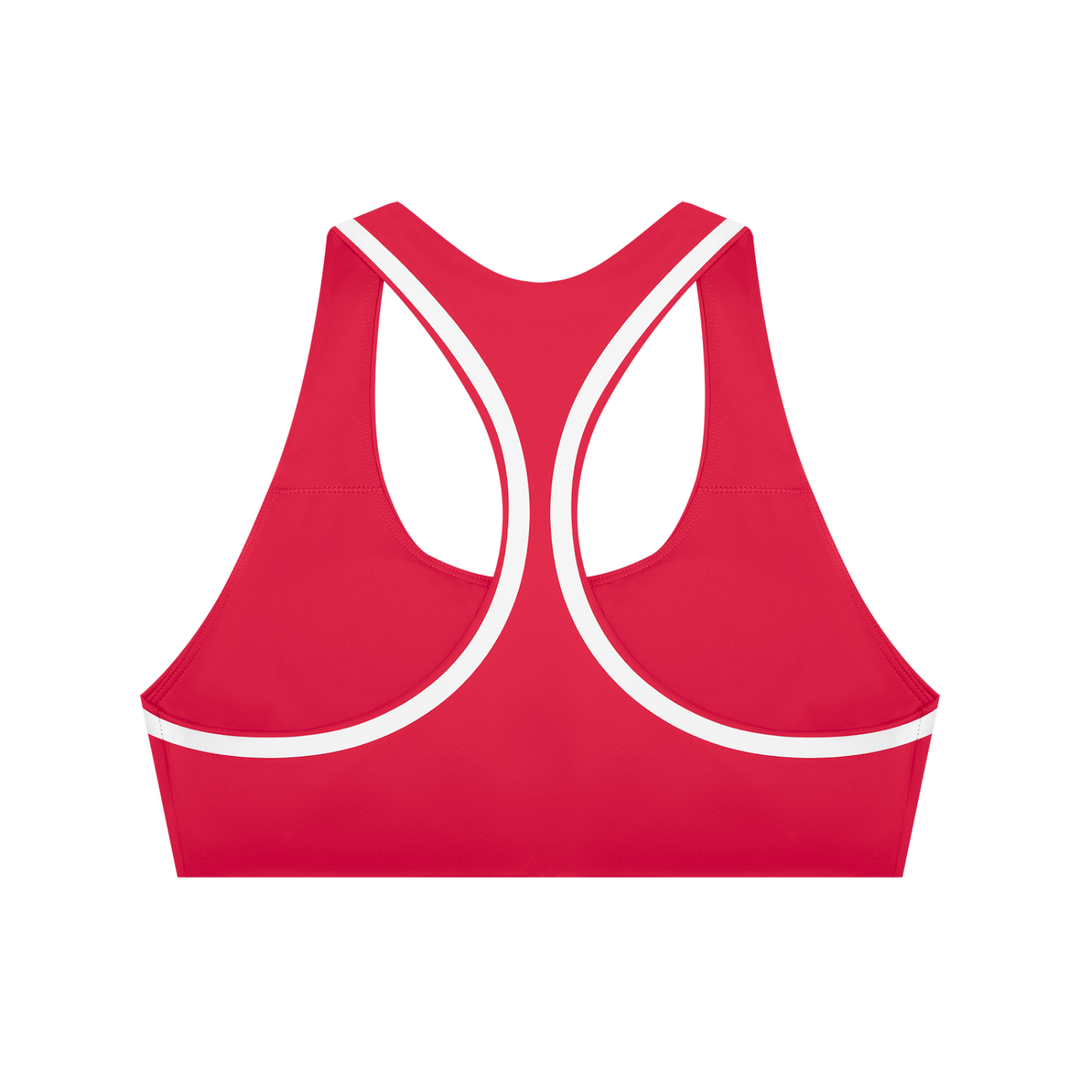 Gaia Striped Halter Yoga Sports Bra