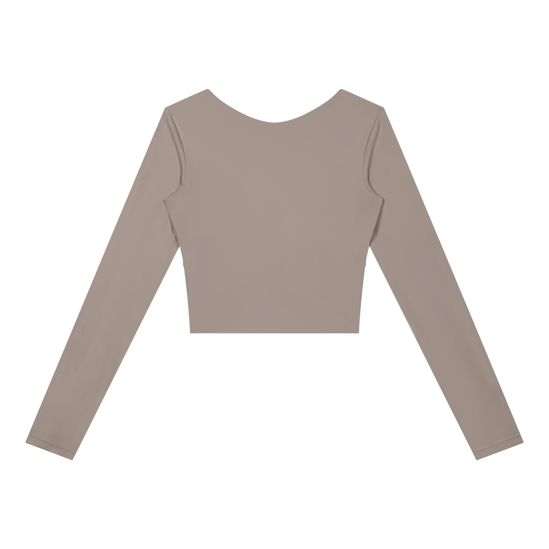 Celestia Panelled Long Sleeve Yoga T-Shirt
