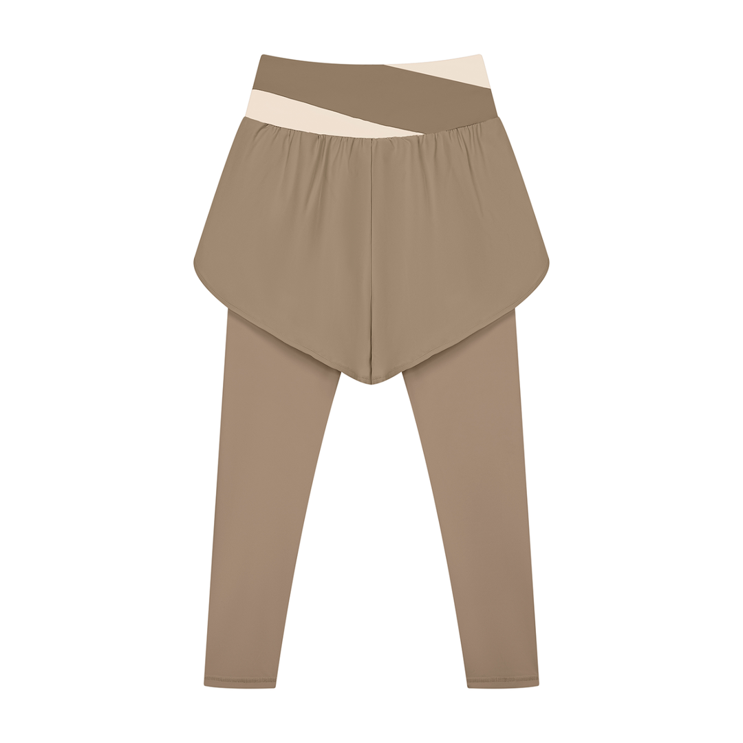 Vita Paneled High Waisted Yoga Leggings