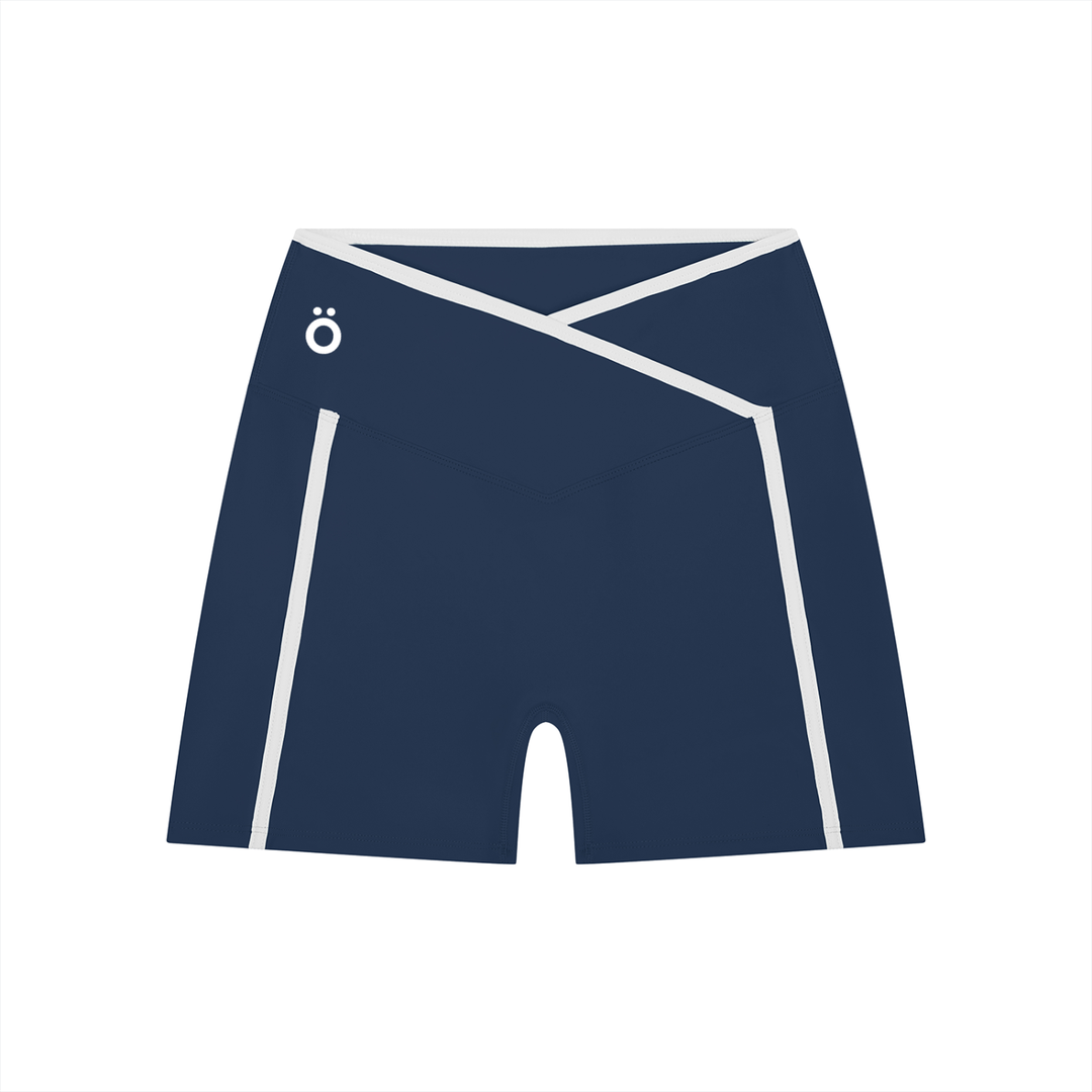 Antonia High Rise Block Yoga Shorts