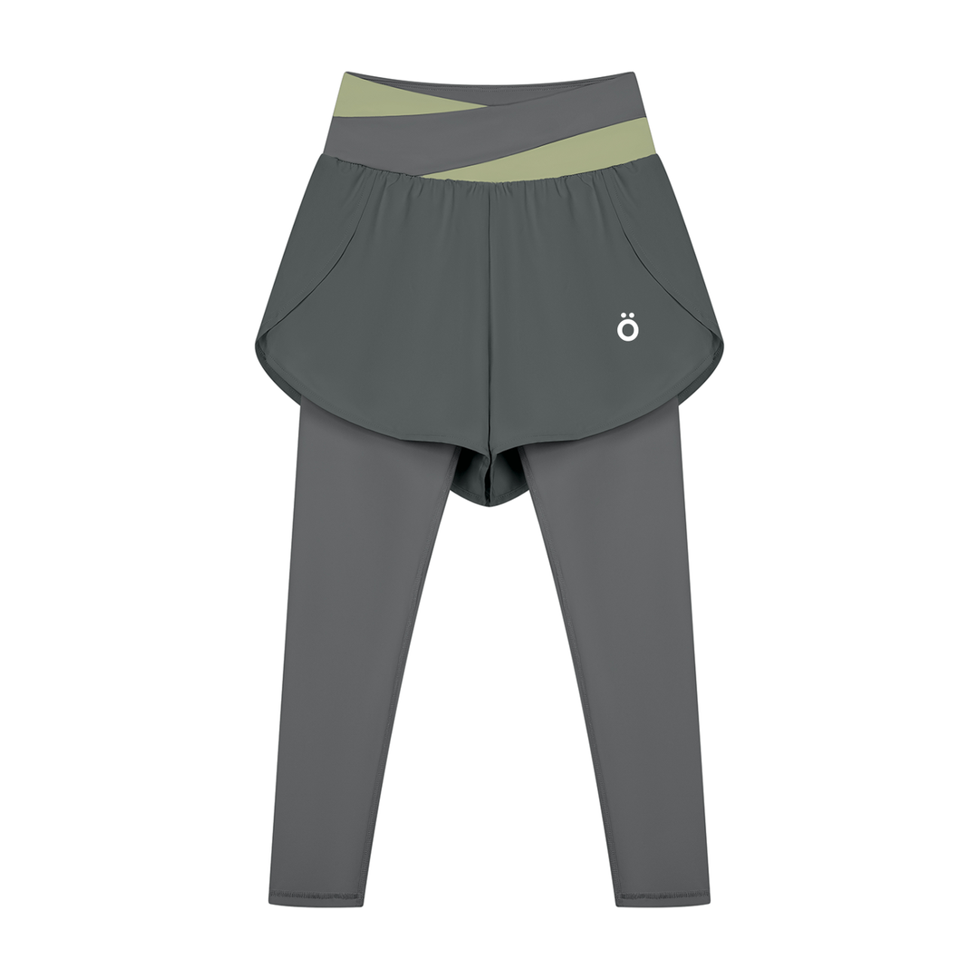 Vita Paneled High Waisted Yoga Leggings