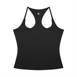 Load image into Gallery viewer, Sabina Crop Yoga Tank Top - In Black
