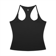 Sabina Crop Yoga Tank Top - In Black