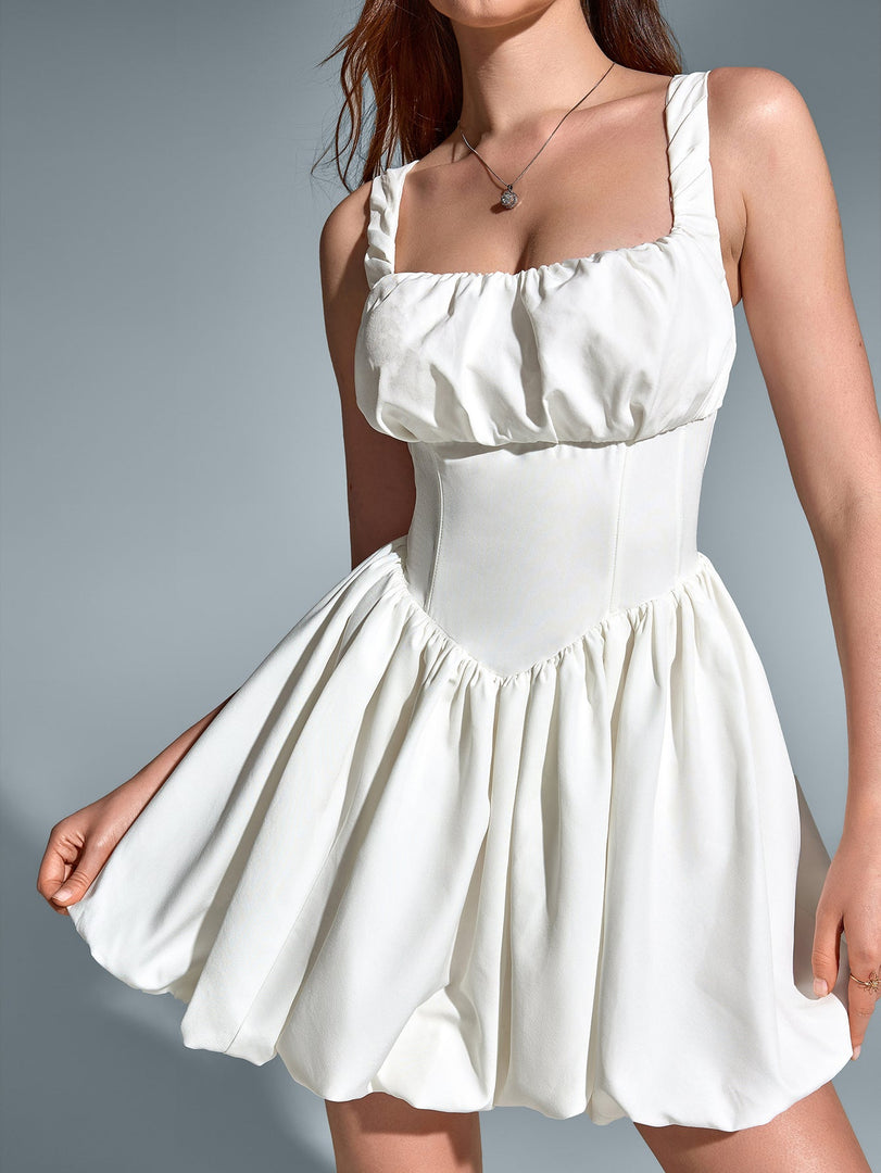 Backless Pleated Hem Bodycon Cami Dress | Homecoming Dress, Cocktail Dress