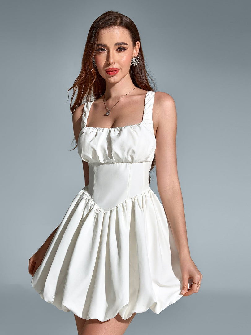 Backless Pleated Hem Bodycon Cami Dress | Homecoming Dress, Cocktail Dress