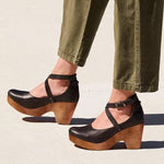 Load image into Gallery viewer, Women's Women Elegant Closed Toe Wedge Heels
