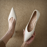 Load image into Gallery viewer, Women's Wedding Shoes Pointed Toe Kitten Heel Slip On Style
