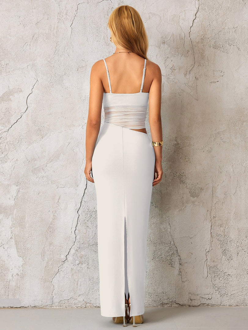 Cut Out See Through Split Bodycon Dress | Cocktail Dress, Homecoming Dress