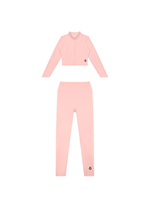 Load image into Gallery viewer, Arcadia + Honora Crop Jacket &amp; High Waisted Leggings Matching Yoga Set.
