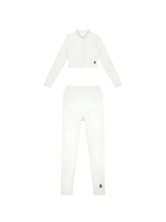 Load image into Gallery viewer, Arcadia + Honora Crop Jacket &amp; High Waisted Leggings Matching Yoga Set.
