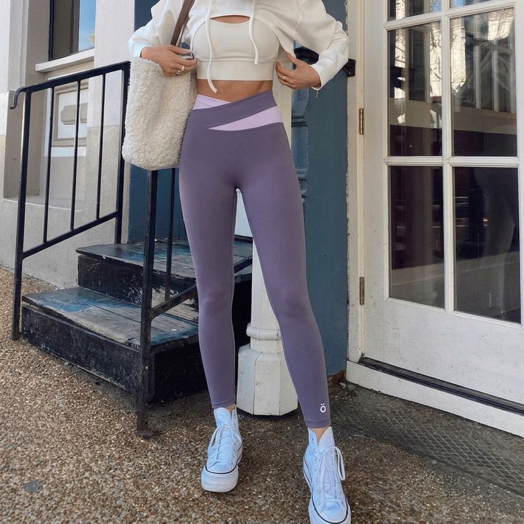 Juno Block Yoga Leggings