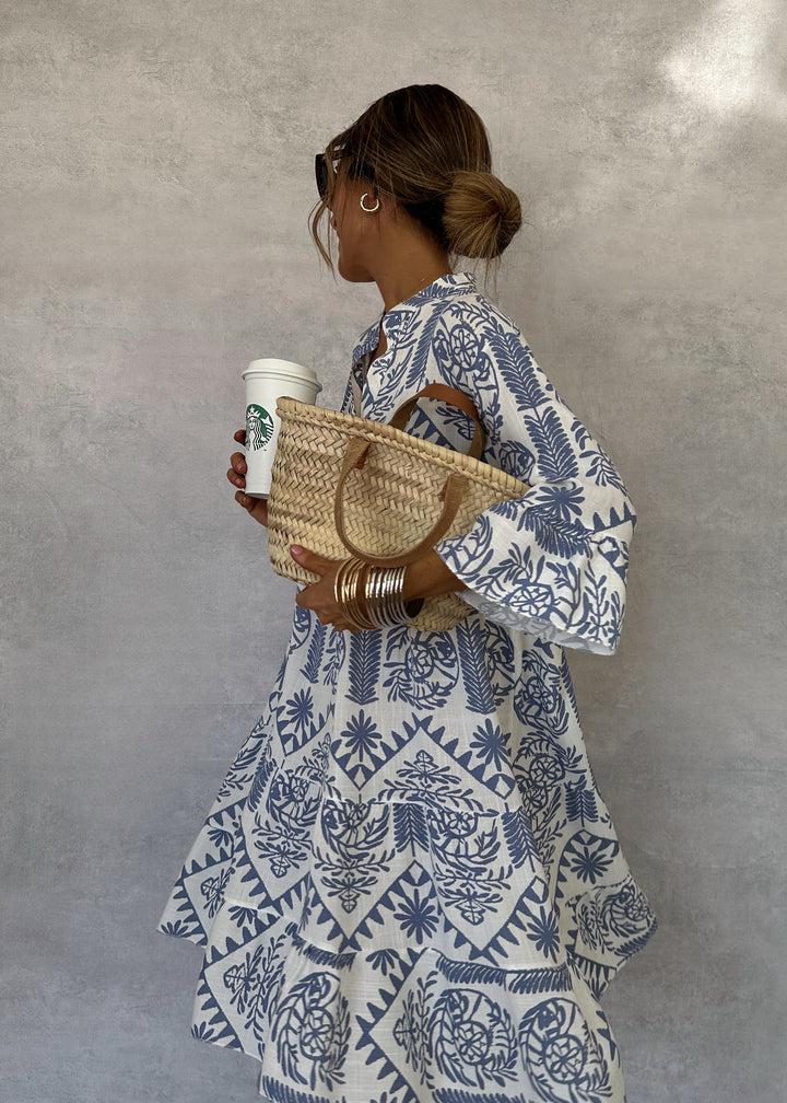 Women's Boho Casual Maxi Dress Floral Print