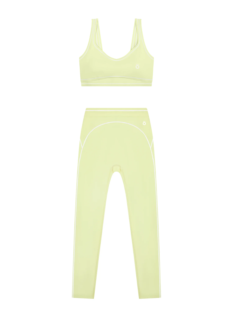 Servilia + Fausta Topstitching Matching Yoga Set