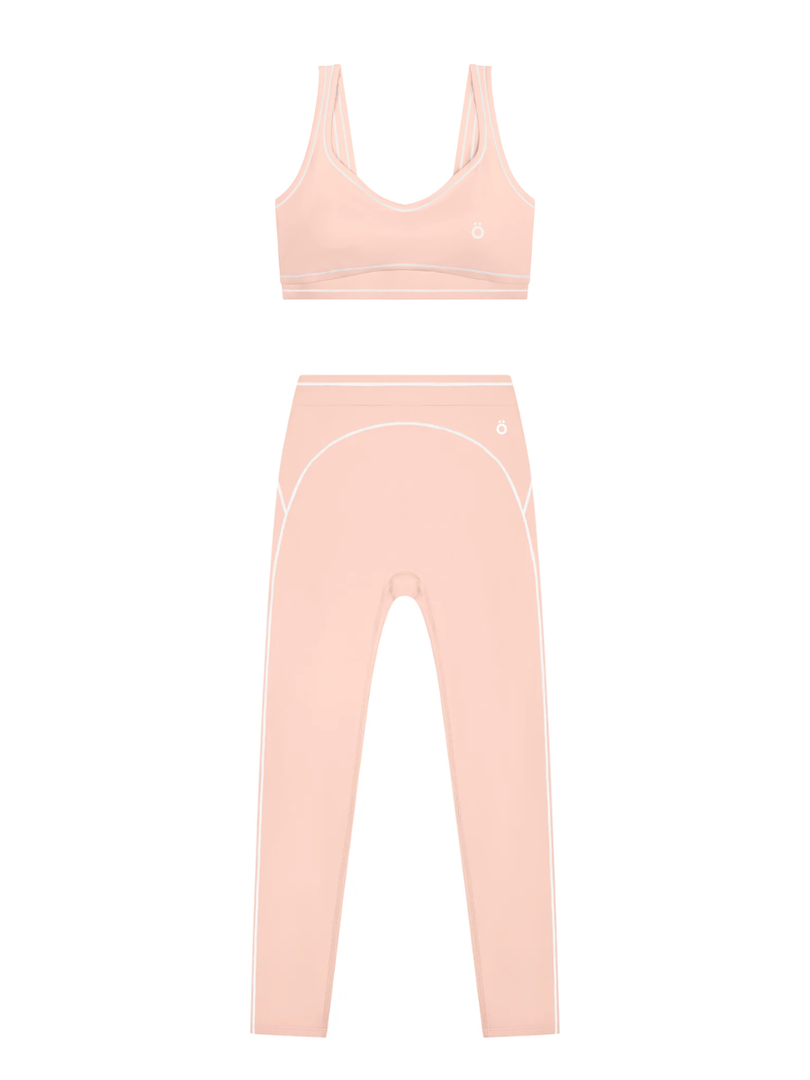 Servilia + Fausta Topstitching Matching Yoga Set