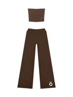 Load image into Gallery viewer, Aelia + Cornelia Cropped Tube and High Rise Pants Yoga Matching Set
