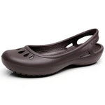 Load image into Gallery viewer, Women's Sandals Waterproof Jelly Flat Cut-Out Slide Design
