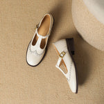 Load image into Gallery viewer, Women's Mary Jane Shoes Buckle Strap Block Heel Round Toe Style
