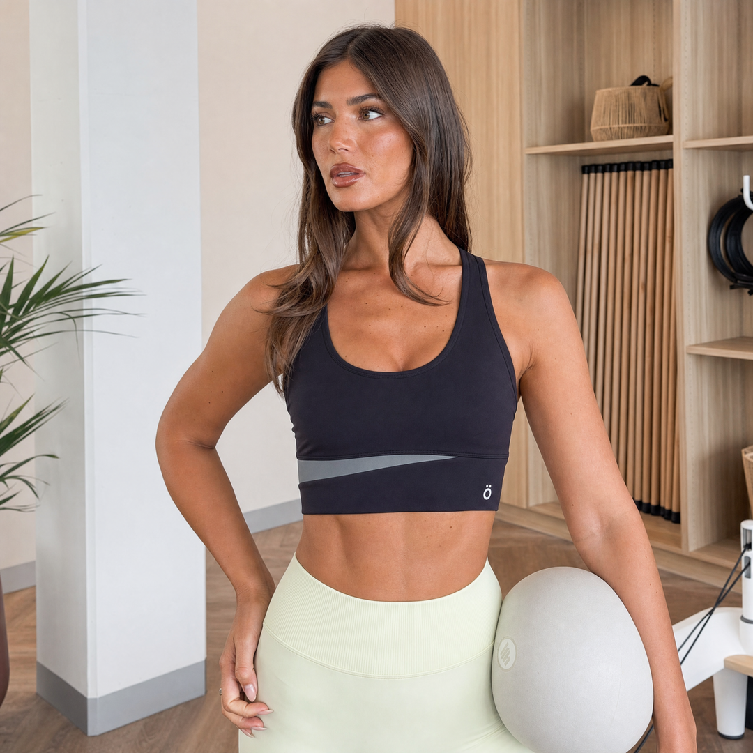 Octavia Block Yoga Tank Top - Dark Colors