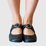 Load image into Gallery viewer, Women's Mary Jane Shoes Buckle Strap Round Toe Block Heel Style
