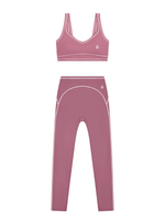 Load image into Gallery viewer, Servilia + Fausta Topstitching Matching Yoga Set
