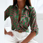 Load image into Gallery viewer, Eva - Classic Collared Blouse
