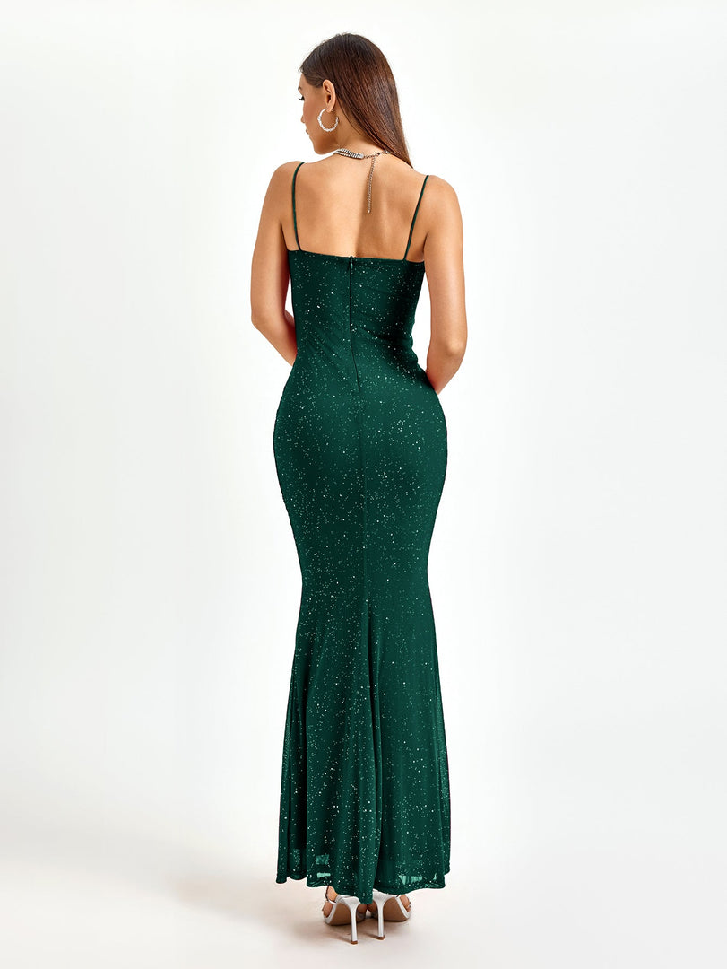 Rhinestone Beaded Bustier Mermaid Bodycon Dress | Cocktail Dress