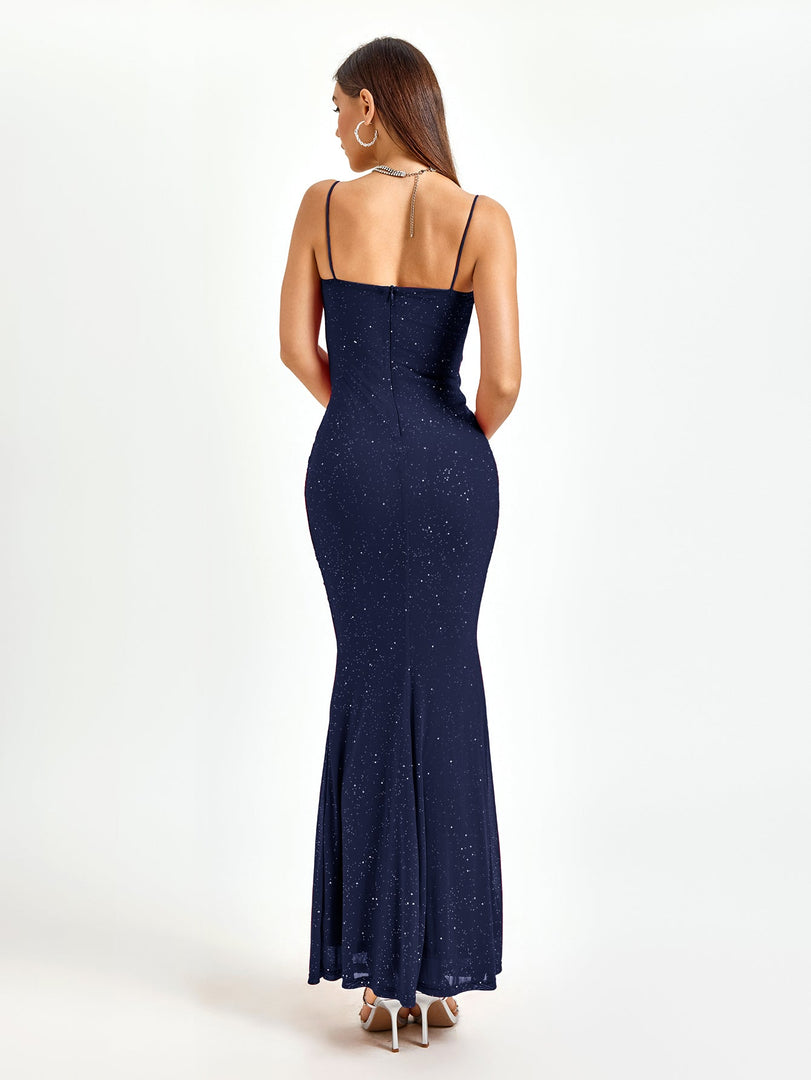 Rhinestone Beaded Bustier Mermaid Bodycon Dress | Cocktail Dress