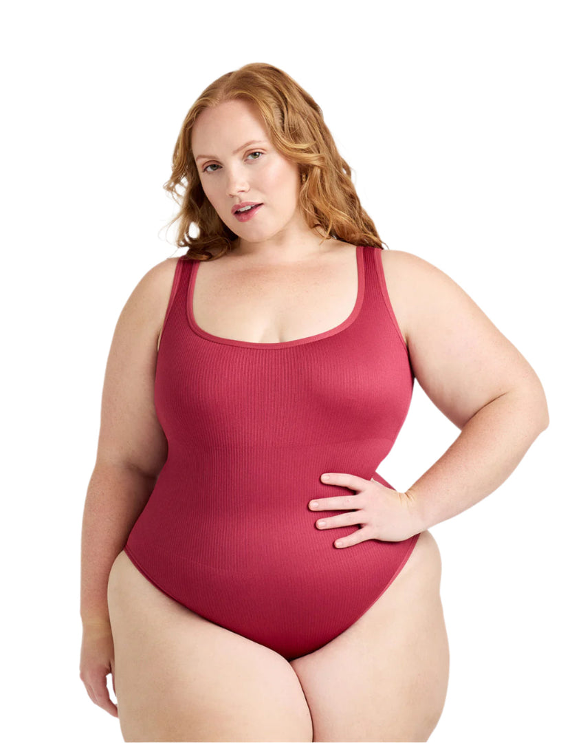 Snatch Them CocoaPlums! | Ribbed Snatched Shapewear Bodysuit