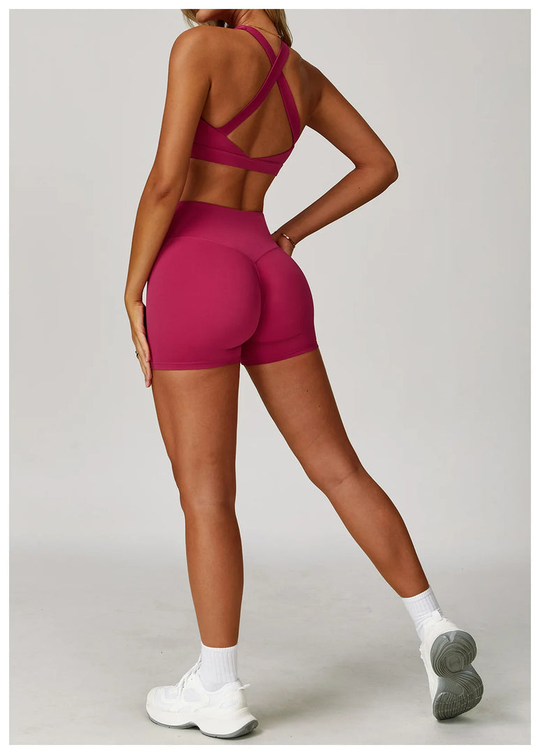 Two Piece Contour Tracksuit With Luxurious Leggings