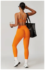 Load image into Gallery viewer, Seamless High Waist Breathable Yoga Leggings Performance
