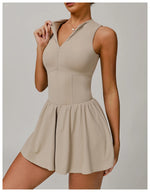 Load image into Gallery viewer, Backless Zippered One Piece Jumpsuit Luxe Essentials
