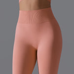 Load image into Gallery viewer, Seamless High Waist Yoga Leggings Performance Comfort
