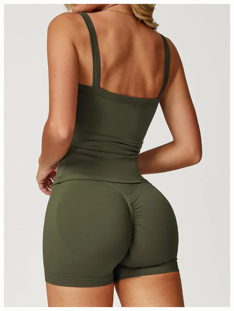 Premium Breathable Seamless Sports Bra With Support Nylon