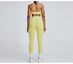 Load image into Gallery viewer, Seamless Performance Wear Set With High Waist Leggings
