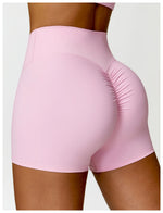 Load image into Gallery viewer, Luxurious Breathable High Waist Contour Yoga Shorts Nylon
