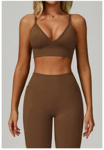 Load image into Gallery viewer, Breathable Shockproof Sports Bra With Adjustable Straps
