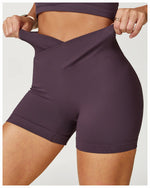Load image into Gallery viewer, Seamless High Waist Studio Shorts Performance Luxe Elite
