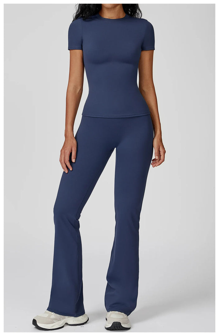 2 Piece Seamless Yoga Set Performance Leggings Luxe