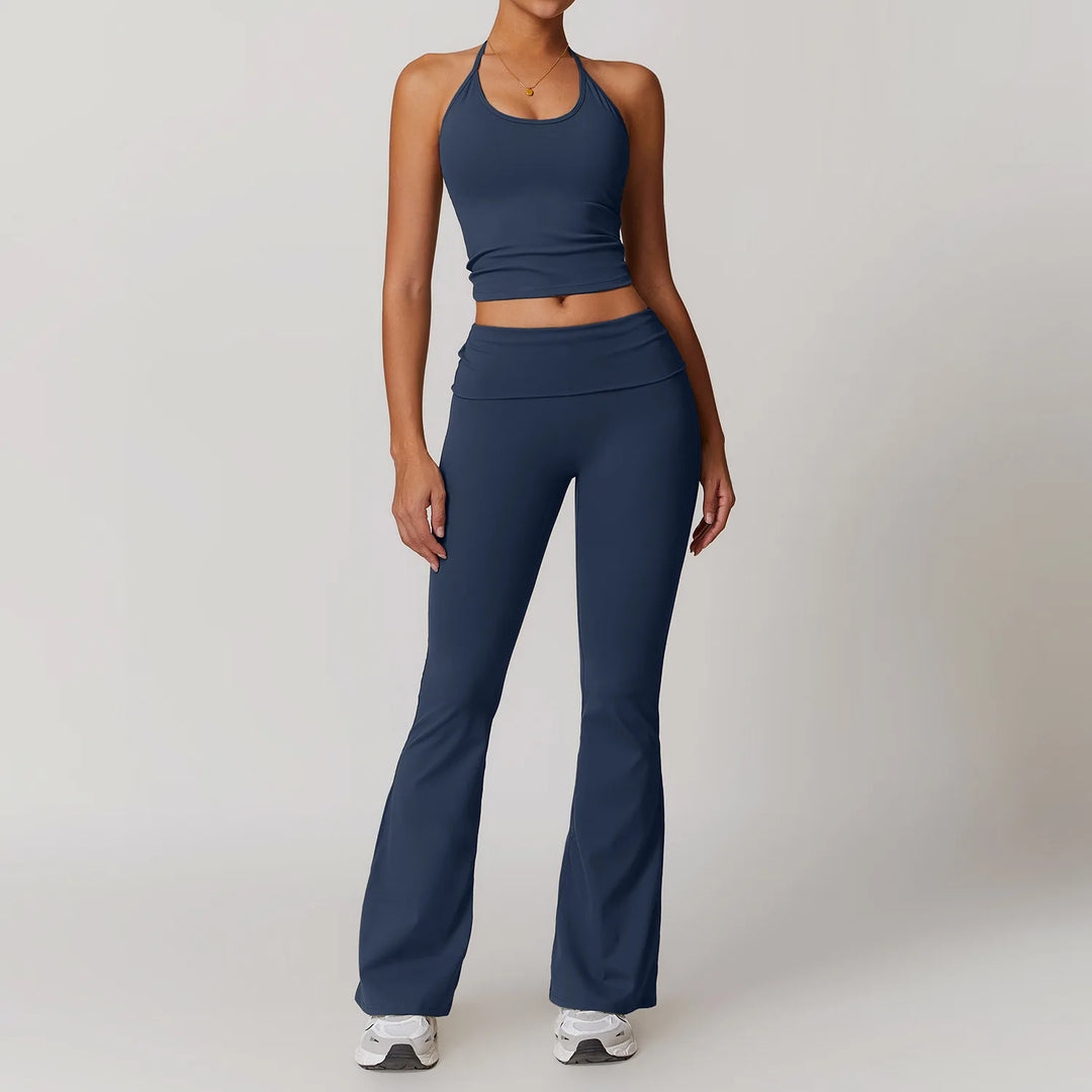 Two Piece Contour Yoga Set With Lux Performance Fabric