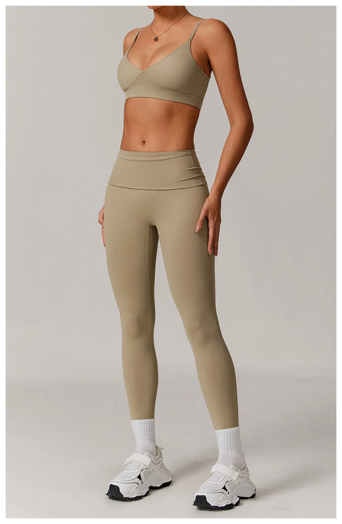 Breathable Padded Shockproof Contour Supportive Sports Bra