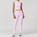 Load image into Gallery viewer, Two Piece Contoured Athleisure Set
