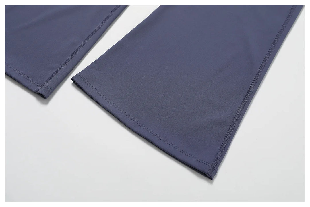 Luxurious High Waist Contoured Bell Bottom Leggings