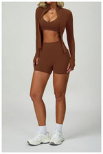 Load image into Gallery viewer, Lux Contoured Seamless Yoga Set
