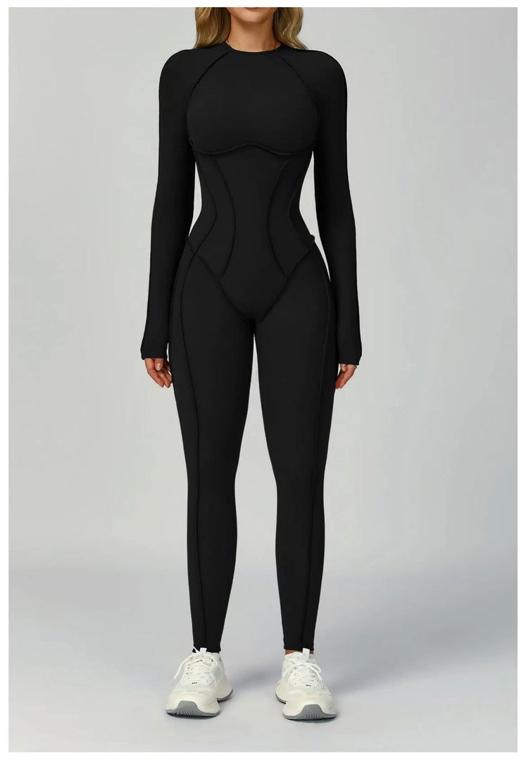 Seamless Contour Yoga Tracksuit Set Performance Wear