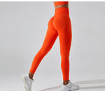 Load image into Gallery viewer, Seamless High Waist Leggings Moisture Wicking Contour
